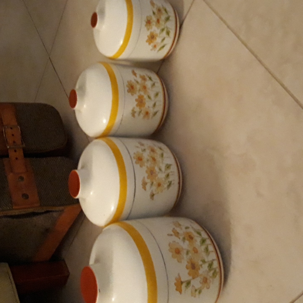 Vintage Sears, Roebuck Canister set 4 pc